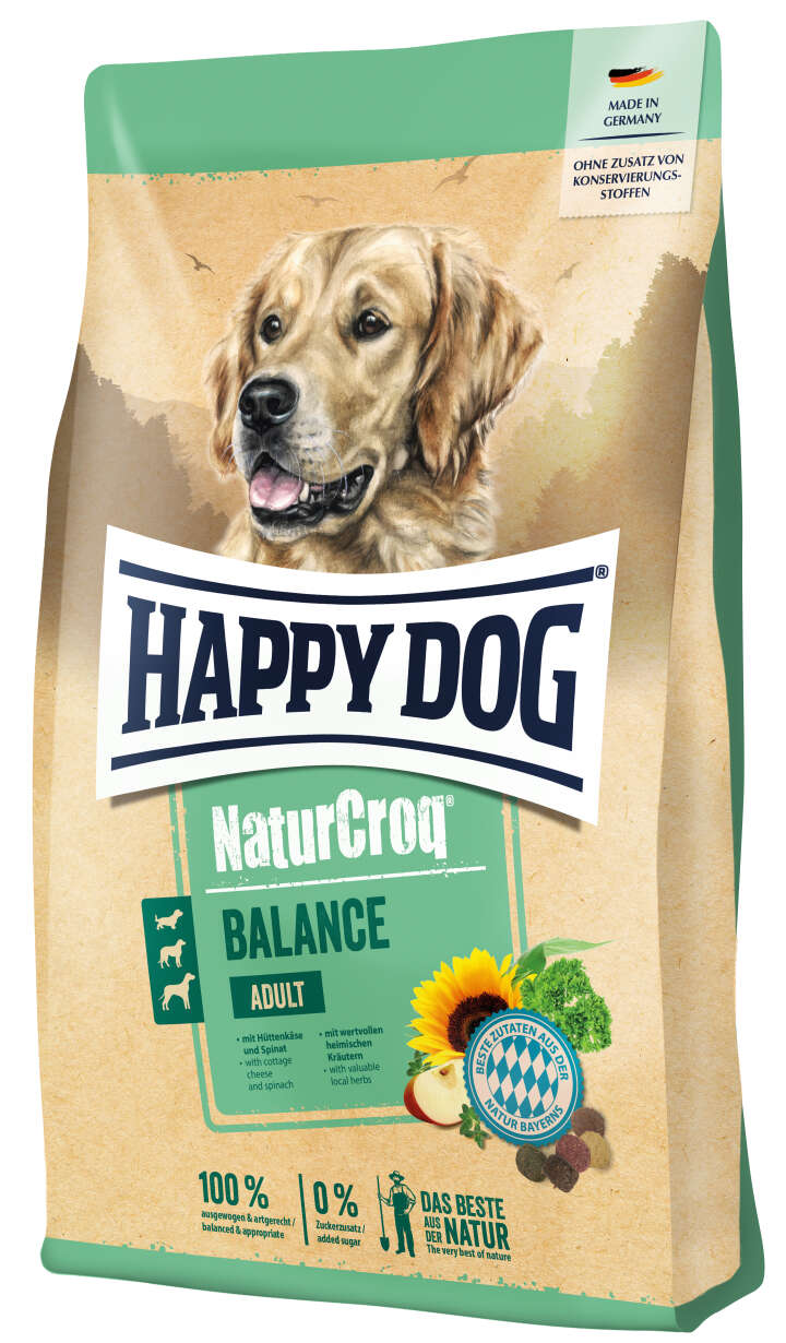 HAPPY DOG Hunde-Trockenfutter NaturCroq Balance